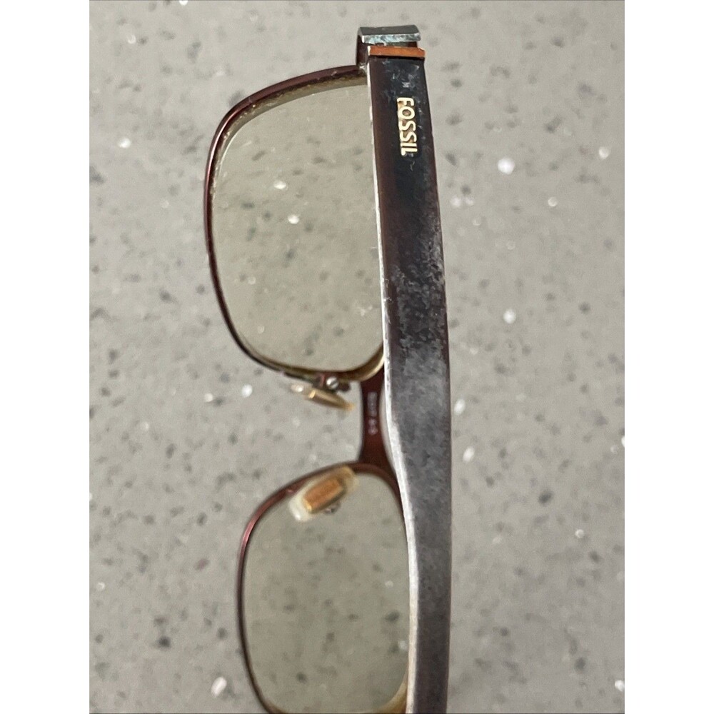 Fossil Womens Eyeglasses Libby 0DC7 52-17 135 FRAMES ONLY Full Rim tortoise - Picture 13 of 13